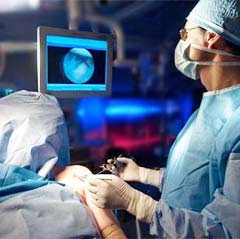 cirugía de artroscopia de rodilla